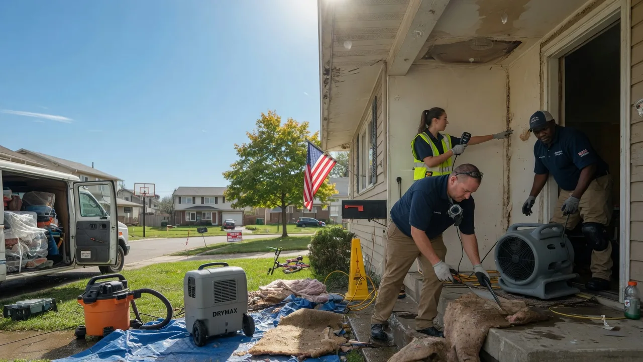 Water Damage Restoration in Versailles, IN near me